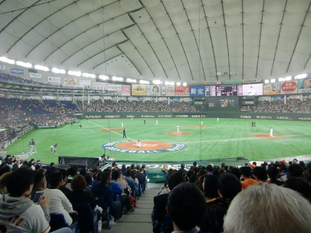 ドーム s 席 東京 野球観戦：巨人公式戦 一般シート
