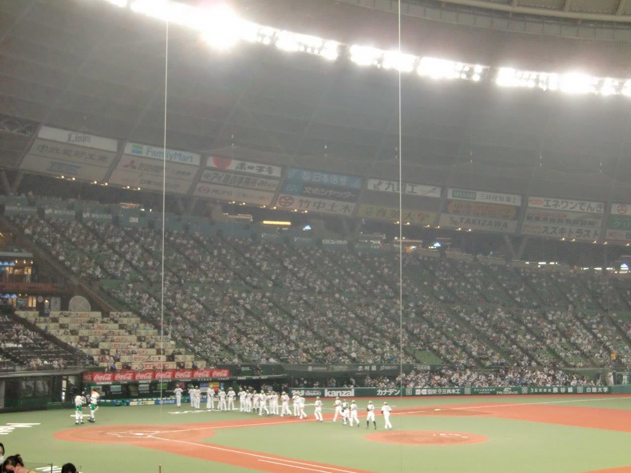 6/29（水）18時　埼玉西武対北海道日本ハム　2022年パ・リーグ公式戦　ベルーナドームの画像