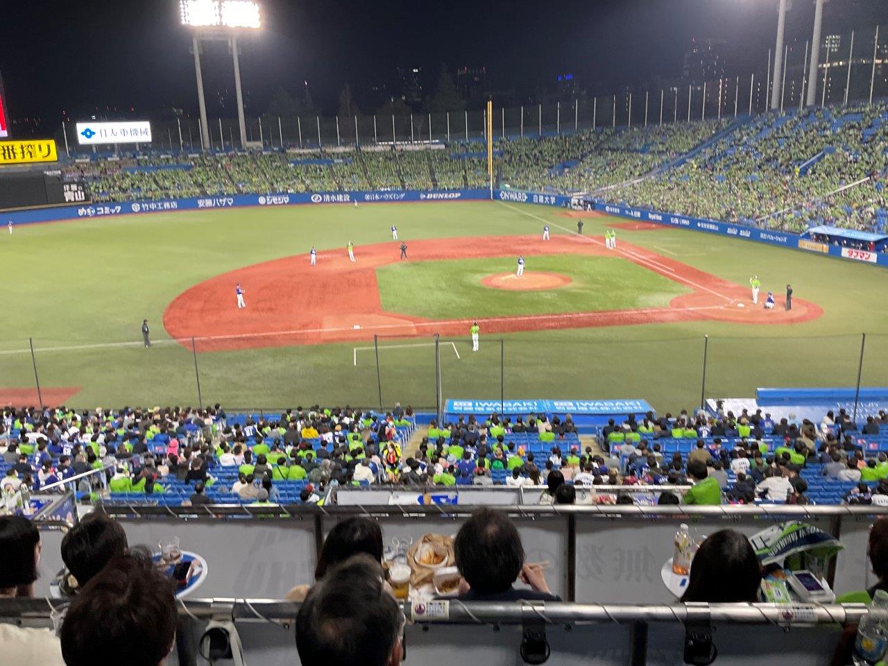 5/31（火）18時　東京ヤクルト対千葉ロッテ　セパ交流戦　2022　明治神宮野球場の画像