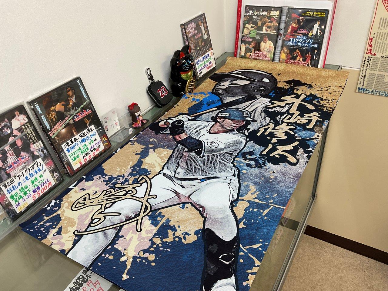 外崎修汰＆源田壮亮　武内夏暉＆西川愛也　プレイヤーズのれん　埼玉西武ライオンズ2025年オリジナル卓上カレンダー