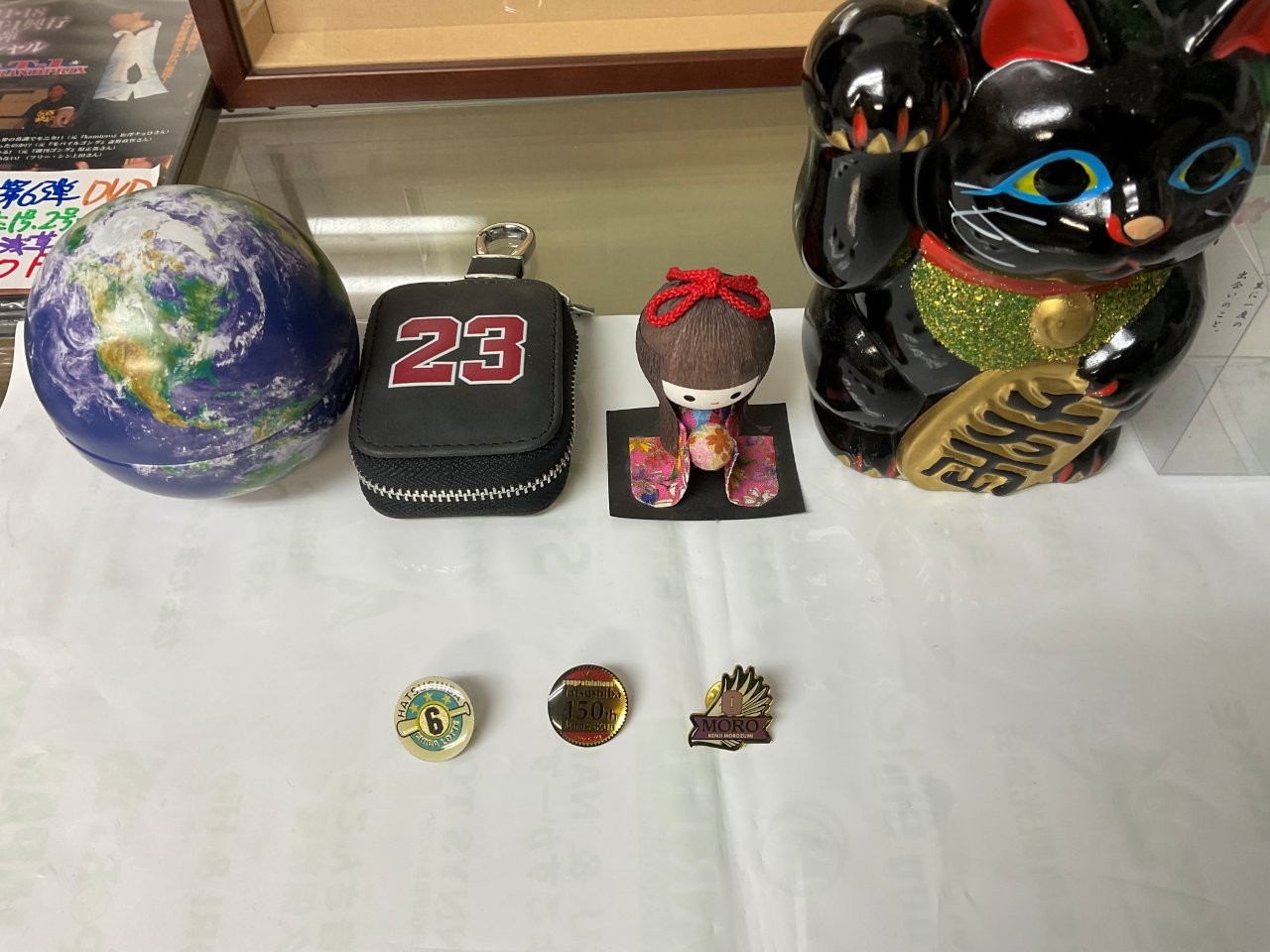 初芝清、初芝150号記念、諸積兼司、山本功児、サブロー、黒木知宏、大村巌、チェンバレン、5回、10回来場記念、入会記念、ボール　1996年～2001年ピンバッジ